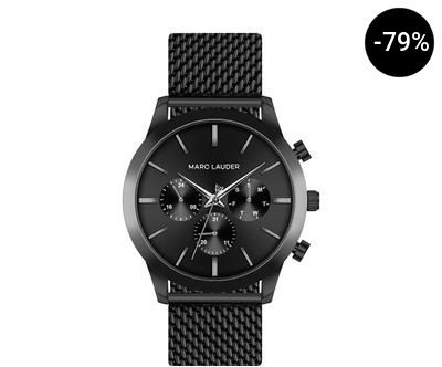 Hodinky London Black Mesh