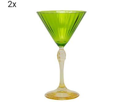 Sada 2 sklenic na martini "Jazz”