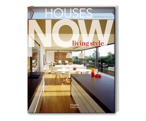 Kniha „Houses Now Living Style”, 23 x 28 cm
