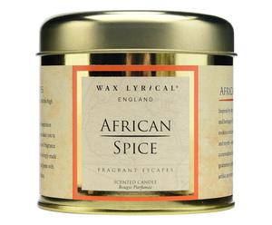 Svíčka v dóze „African Spice”, Ø 7, výš. 8 cm