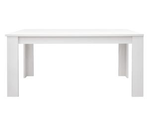 Jídelní stůl „Messina White”, 90 x 160 - 210 x 75 cm