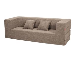 Sofa 3-osobowa „Biscuit Cinnamon”, 80 x 200 x 60 cm