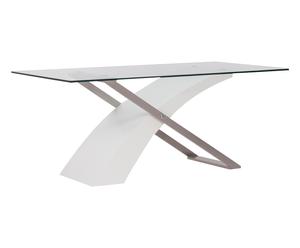 Stůl „Level Bianco II”, 90 x 180 x 76 cm