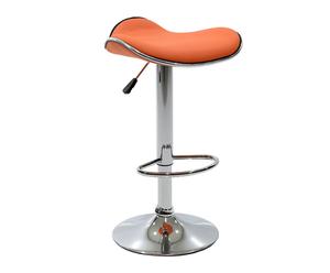 Barová stolička „Cruz Orange”, 46 x 45 x 68 - 90 cm