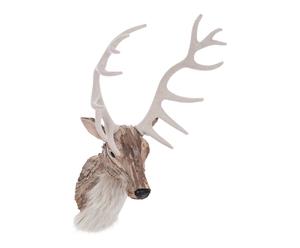 Nástěnná dekorace „Deer Bark”, 46 x 29,5 x 68 cm