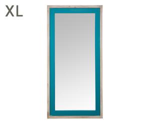 Nástěnné zrcadlo „Ibiza Blue”, 2,5 x 60 x 120 cm