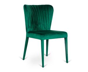 Židle „Azure Green”, 60 x 52,5 x 86,5 cm