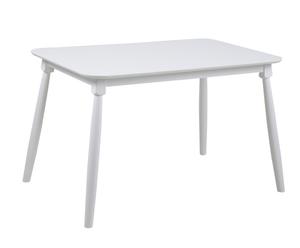 Jídelní stůl „Riano White”, 77 x 118 x 74 cm
