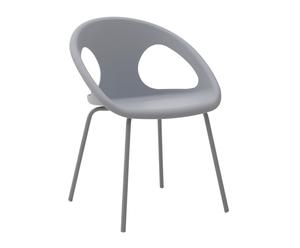 Židle „Candice Grey”, 55 x 60 x 78 cm