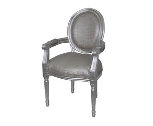 Židle „Deco Silver”, 59 x 56 x 95 cm
