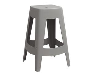 Barová stolička „Orso Grey”, 43 x 43 x 68 cm