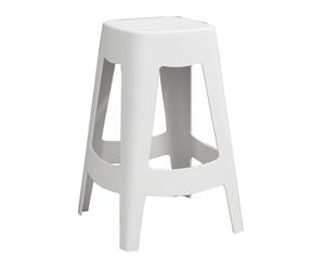 Barová stolička „Orso White”, 43 x 43 x 68 cm