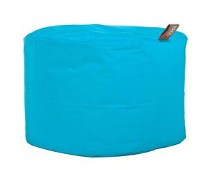Puf „Drum Turquoise”, Ø 53, výš. 33 cm