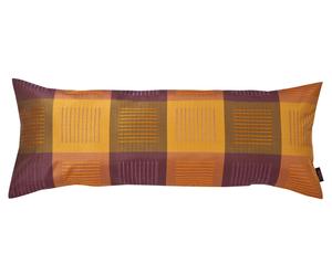 Kissen Bâtonnet, pink-orange-gelb, 70 x 30 cm