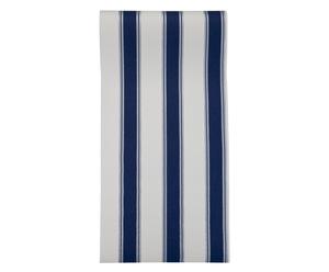 Tapete Stripes, 52 x 1000 cm, blau