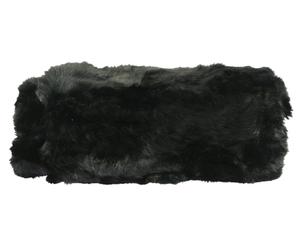 Kaninchenfell-Decke BLACK