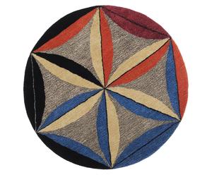 Handgefertigter Teppich SUNDIAL, u00d8 150 cm
