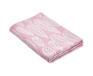 Babydecke Schwan, rosa