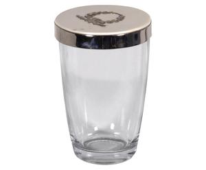 Glas Beaker mit Deckel