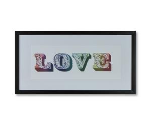 Kunstdruck Love, 50 x 25 cm