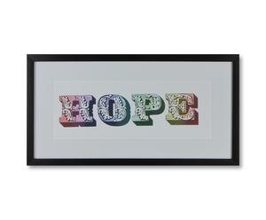 Kunstdruck Hope, 50 x 25 cm