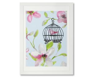 Kunstdruck Birdcage I, B 50 x H 70 cm
