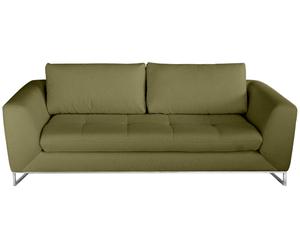 Zweieinhalb-Sitzer-Sofa LEO, grün