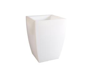 Kunststoffleuchte SHINING POT, eckig, H 60 cm