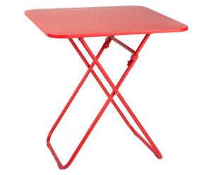 Tisch Rosanne, klappbar, B 70 cm, rot