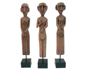 Skulpturen-Set AFRICAN, 3-tlg.
