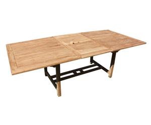 Gartentisch CLEMENT, ausziehbar, B 180 – 240 cm