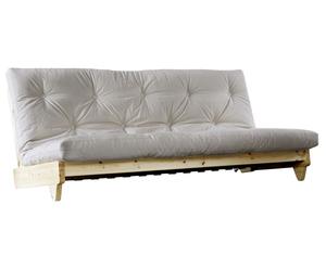 Futon-Sofa/Bett Misaki, 200 x 140 cm, grau