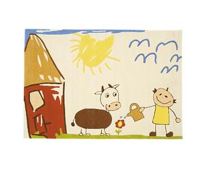 Handgetufteter Kinderteppich Play, 110 x 160 cm