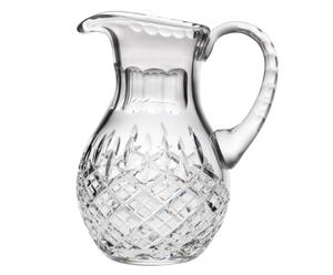 Handgefertigter Kristallglas-Wasserkrug London II
