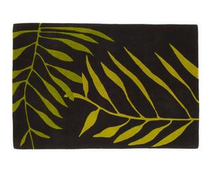 Handgetufteter Teppich Alivia, grün, 160 x 230 cm