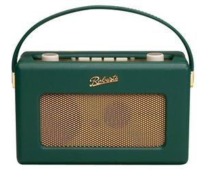 Handgefertigtes tragbares Digitalradio Revival RD60 green