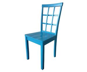 Stuhl Bruno, blau, B 43 cm