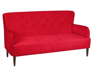 Zweisitzer-Sofa Betty, rot, B 143 cm
