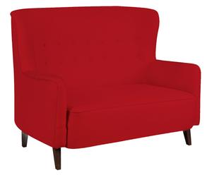 Zweisitzer-Sofa Amy, rot, B 147 cm
