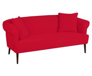 Zweisitzer-Sofa Penny, rot, B 170 cm