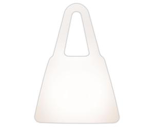Leuchte Shining Bag, weiß, H 75 cm