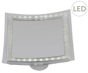 LED-Kosmetikspiegel Square Refex, B 21 cm