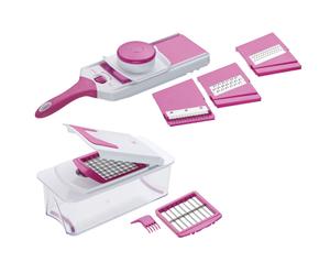 Küchenhelfer-Set Linda, 11-tlg., weiß/pink