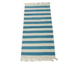Teppichläufer Darcy, blau, 65 x 135 cm