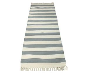 Teppichläufer Darcy, grau, 65 x 135 cm