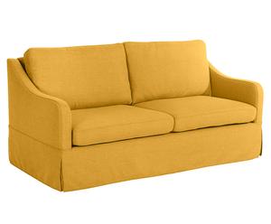 Dreisitzer-Sofa Spencer, gelb
