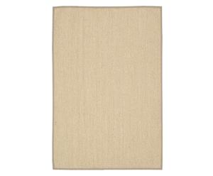 Handgewebter Sisal-Teppich Sissy, sand, 122 x 183 cm