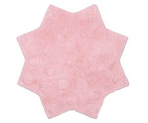 Teppich Stella, rosa, Ø 90 cm