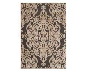 Teppich Marigot, anthrazit/steinfarben, 160 x 228 cm