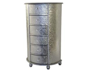 Halbrunder Schrank Casablanca, B 50 cm